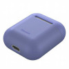 Чохол для навушникiв Baseus Super Thin Silica Gel Case For Pods 1/2 Purple - зображення 2