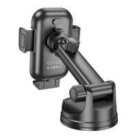 Автотримач для телефона з БЗП BOROFONE BH203 Blue Charm wireless fast charging car holder(center console) (Цвет 7073) - фото № 3