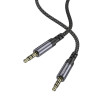 Аудіокабель BOROFONE BL24 Graceful audio cable AUX Metal Grey (Metal Gray)- № 5