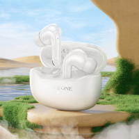 Бездротові навушники BOROFONE FQ1 Shine wireless BT headset White (Цвет White) - фото № 5