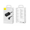 Мережевий зарядний пристрій Baseus GaN3 Pro Desktop Powerstrip AC+2U+2C 65W EU Black(Include：Baseus Xiaobai series fast charging Cable Type-C  to Type (Черный)- № 5