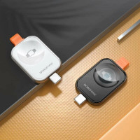 Бездротовий зарядний пристрій BOROFONE BQ25A Wireless charger for iWatch metal Gray (Колір Metal Gray) - фото № 5