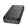 Зовнішній акумулятор HOCO J87A Tacker PD20W+QC3.0 power bank(20000mAh) Black (7073)- № 2
