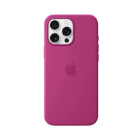 Чохол для смартфона Silicone Full Case AAA MagSafe IC for iPhone 16 Pro Max Moon Red