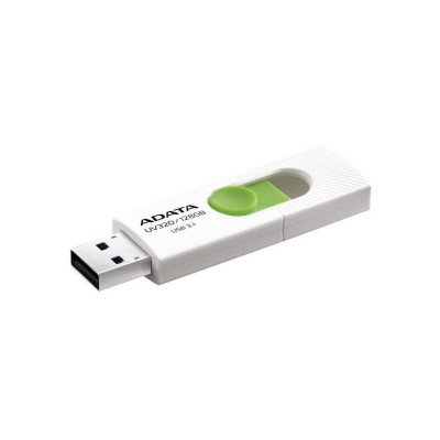 Flash A-DATA USB 3.0 AUV 320 128Gb White/Green (AUV320-128G-RWHGN) - изображение 2