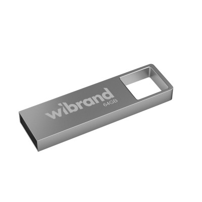 Flash Wibrand USB 2.0 Shark 64Gb Silver - зображення 1
