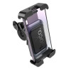 Автотримач для телефона HOCO H82 Vista bicycle Motorcycle Universal holder Black Metal Gray (Black Metal Gray)- № 4