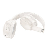 Бездротові навушники BOROFONE BO29 Fascinador BT headphones Milky white (Колір Milky-White) - фото № 3