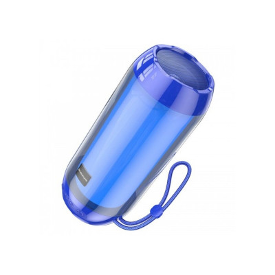 Портативна колонка BOROFONE BR25 Crazy sound colorful luminous BT speaker Blue - изображение 1