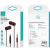 Навушники Usams EP-46 Mini 3.5mm In-Ear Earphone 1.2m Red - изображение 2