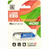Flash Mibrand USB 2.0 Aligator 4Gb Blue - зображення 2