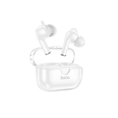 Навушники HOCO EW22 Cantante True wireless ENC noise cancelling BT headset White - зображення 1