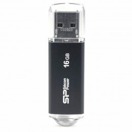 Flash SiliconPower USB 2.0 Ultima II - I series 16Gb Black