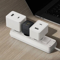 Мережевий зарядний пристрій Baseus Palm Fast Charger C+U 30W EU Cluster Black (Цвет Black) - фото № 7