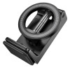 Тримач для телефона HOCO H62 Nimble ring magnetic travel stand Black (Black)- № 3