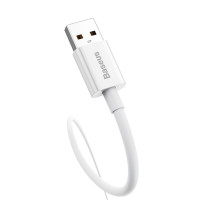 Кабель Baseus Superior Series Fast Charging Data Cable USB to Type-C 100W 2m Moon White (Колір Moon-White) - фото № 4