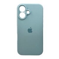 Чохол для смартфона Silicone Full Case AA Camera Protect for Apple iPhone 16 27,Mist Blue