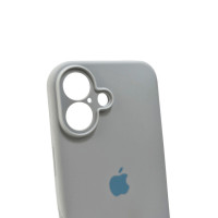 Чохол для смартфона Silicone Full Case AA Camera Protect for Apple iPhone 16 53,Sierra Blue (Колір Sierra Blue) - фото № 6