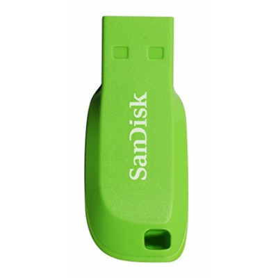 Flash SanDisk USB 2.0 Cruzer Blade 16Gb Green Electric - зображення 2