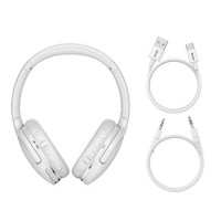 Бездротові навушники Baseus Encok Wireless headphone D02 Pro White (Цвет Белый) - фото № 6