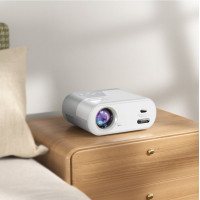 Проектор HOCO DT2 smart projector(720P Android version)(EU) Gray white  - фото № 8