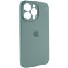 Чохол для смартфона Silicone Full Case AA Camera Protect for Apple iPhone 13 Pro 46,Pine Green (Pine Green)- № 3
