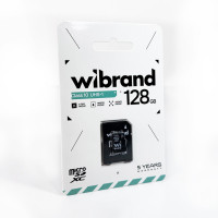 Карта пам'яті microSDXC (UHS-1) Wibrand 128Gb class 10 (adapter SD)  - фото № 6