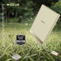 Портативний SSD Apacer AS724 1TB USB 3.2 Gen.2 Type-C Read/Write 500MB/s Cream (Цвет Кремовий) - фото № 6