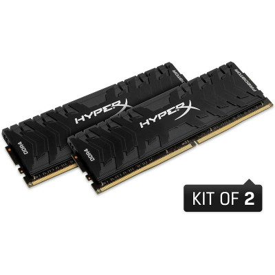 DDR4 Kingston XMP HyperX Predator 32GB (Kit of 2x16GB) 3600MHz CL17 Black DIMM - зображення 1