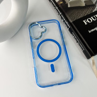 Чохол для смартфона Cosmic Acrilyc Colorful Mag for Apple iPhone 16 Light Blue (Цвет Light-Blue) - фото № 4