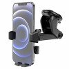 Автотримач для телефона HOCO CA83 David one-button center console car holder Black (Черный)- № 3