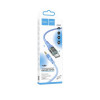 Аудіокабель HOCO UPA25 Transparent Discovery Edition Digital audio conversion cable Type-C Blue (Синий)- № 4