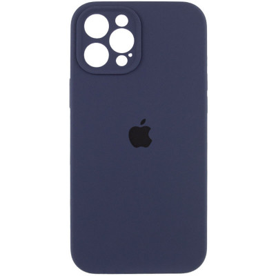 Чохол для смартфона Silicone Full Case AA Camera Protect for Apple iPhone 11 Pro Max кругл 7,Dark Blue - зображення 1