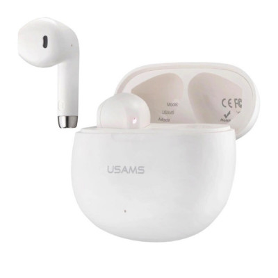 Навушники Usams US-YO17 TWS Earbuds --Rhymbo Series BT5.3 Beige - изображение 1