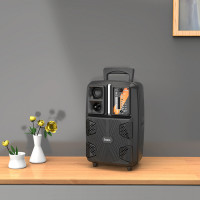 Портативна колонка HOCO BS37 Dancer outdoor wireless speaker Black (Цвет 7073) - фото № 8