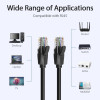 Мережевий кабель Vention Cat.6 UTP Patch Cable 8M Black (IBEBK) - № 7