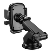 Автотримач для телефона BOROFONE BH60 Dainty center console car holder Black (Колір Черный) - фото № 5