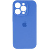 Чохол для смартфона Silicone Full Case AA Camera Protect for Apple iPhone 14 Pro Max 3,Royal Blue