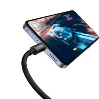 Кабель Baseus Superior Series (SUPERVOOC) Fast Charging Data Cable USB to Type-C 65W 1m Black (Колір 7073) - фото № 5