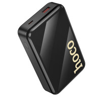 Зовнішній акумулятор HOCO Q37A Graceful 22.5W+PD20W power bank with two cables(20000mAh) Black (Цвет 7073) - фото № 4