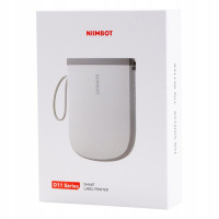 Термопринтер для друку наклейок NIIMBOT D11_H White (Цвет Білий) - фото № 2
