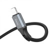 Кабель HOCO X92 Honest PD silicone charging data cable for iP(L=3M) Black (6931474788740) - зображення 5
