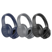 Бездротові навушники BOROFONE BO20 Player BT headphones Blue (Колір Синий) - фото № 2