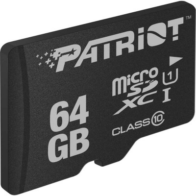 microSDXC (UHS-1) Patriot LX Series 64Gb class 10 - изображение 1