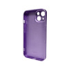 Чохол для смартфона AG Glass Matt Frame Color Logo for Apple iPhone 15 Light Purple (Light Purple)- № 2