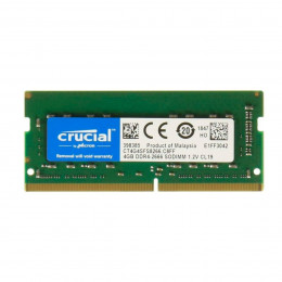 DDR4 Crucial 4GB 2666MHz CL19 SODIMM
