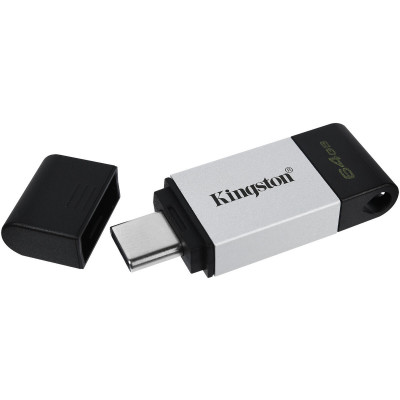 Flash Kingston USB 3.2 DT 80 64GB Type-C - зображення 2