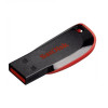 Flash SanDisk USB 2.0 Cruzer Blade 64Gb Black/Red - зображення 3