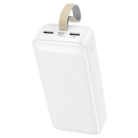 Зовнішній акумулятор HOCO J111B Smart charge power bank(30000mAh) White (Цвет Білий) - фото № 2