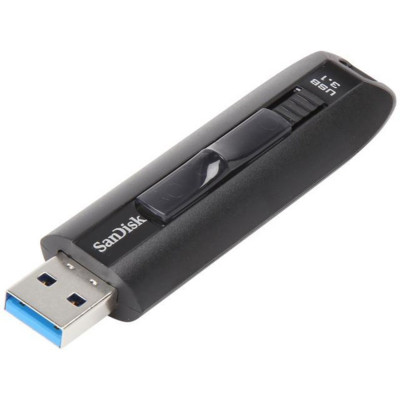 Flash SanDisk USB 3.1 Extreme GO 128Gb (R-200Mb/s, W-150Mb/s) Black - изображение 1